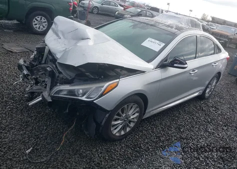 2015 Hyundai Sonata Limited из США, поврежденный, VIN 5NPE34AF3FH078808